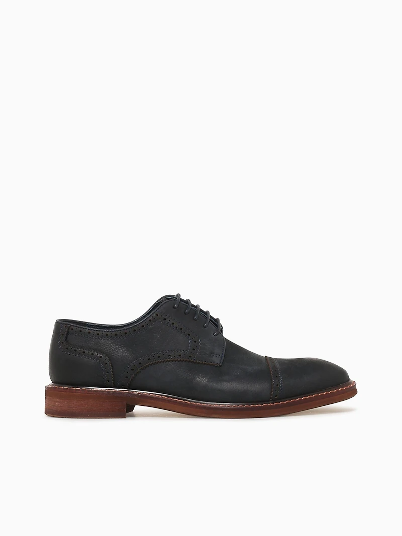 Ciceron Navy Soft Tumbled Nubuck