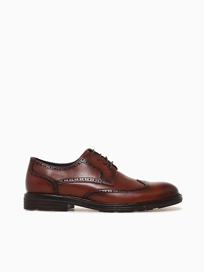Comodoro Tan Brushed Calf Leather