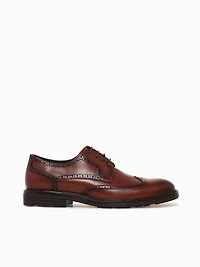 Comodoro Tan Brushed Calf Leather