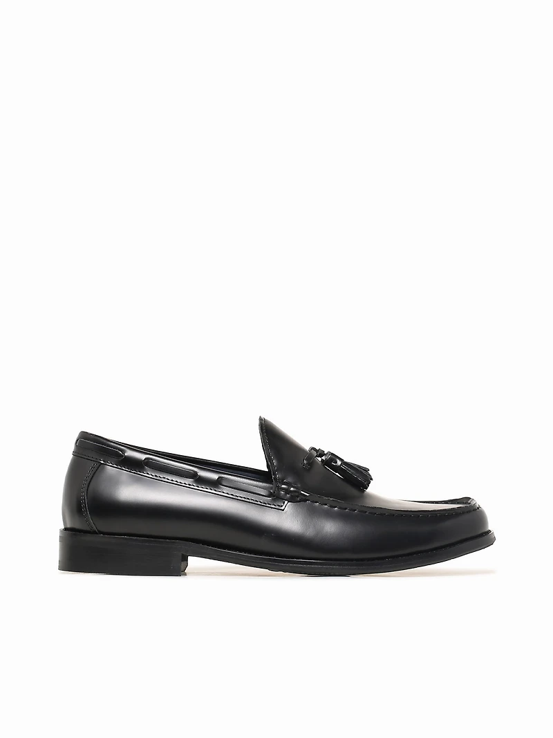 Lucius Black Box Calf Leather