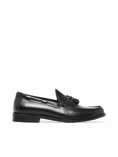 Lucius Black Box Calf Leather