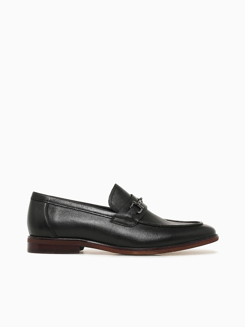 Aurelio Black Soft Tumbled Leather