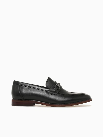 Aurelio Black Soft Tumbled Leather