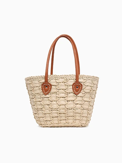 Evelyn Tote White