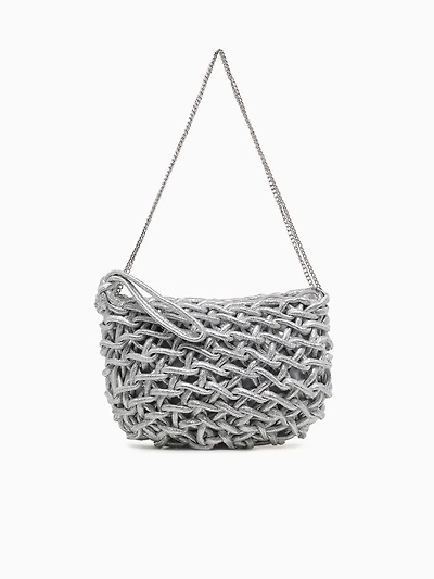Ec Emma Shoulder Bag Silver