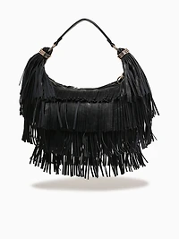 Boho Ring Top Handle Black