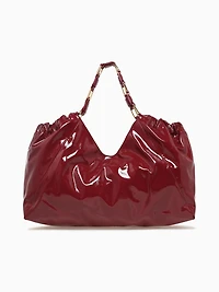Link Shoulder Bag Wine