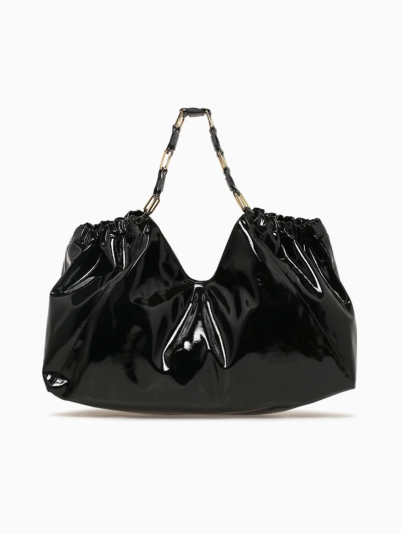 Link Shoulder Bag Black