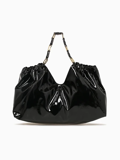 Link Shoulder Bag Black