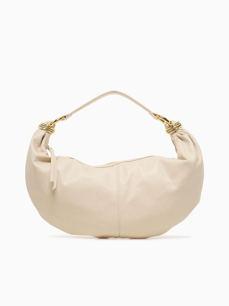 Brooke Sml Shoulder Bag Antique White