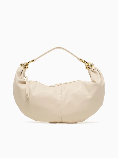 Brooke Sml Shoulder Bag Antique White