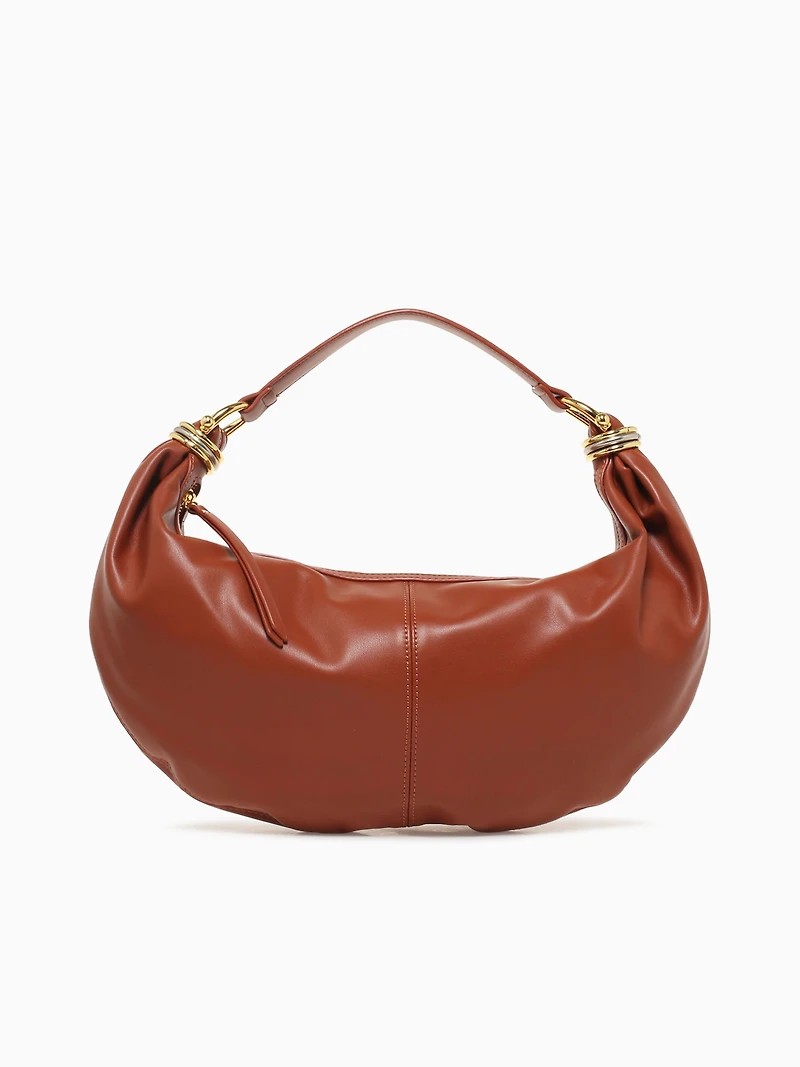Brooke Sml Shoulder Bag Tan