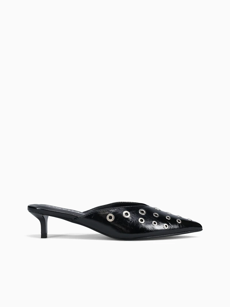 Dillon Black Smooth Leather