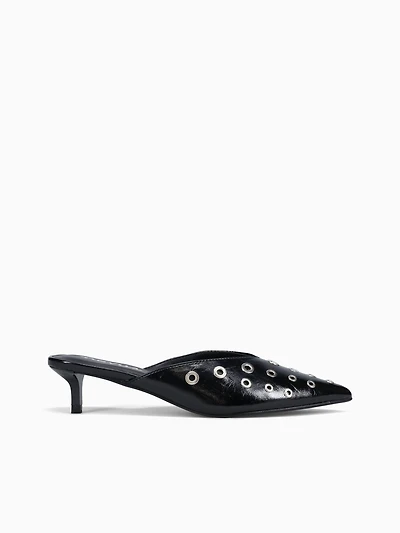 Dillon Black Smooth Leather
