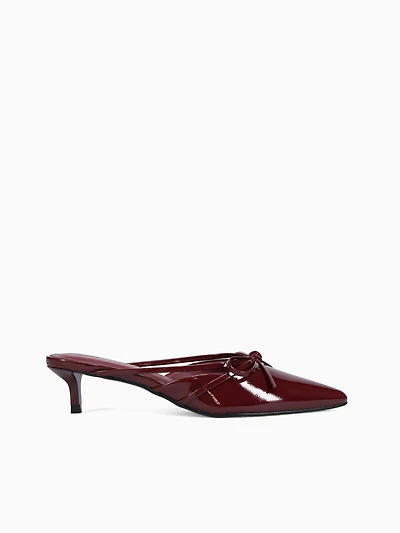 Esra Burgundy Patent
