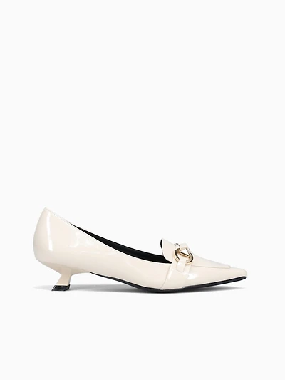 Finch Off White Pantent