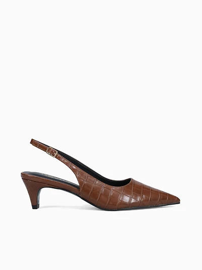 Maxi Tan Croco Leather