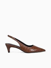 Maxi Tan Croco Leather