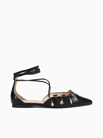 Terris Black New Veneto Leather