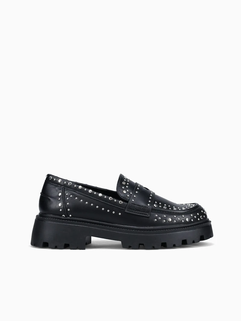 Kori Black Smooth Leather