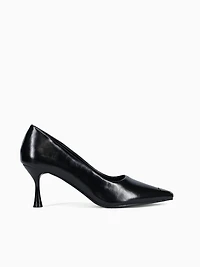 Dune Black Smooth Leather