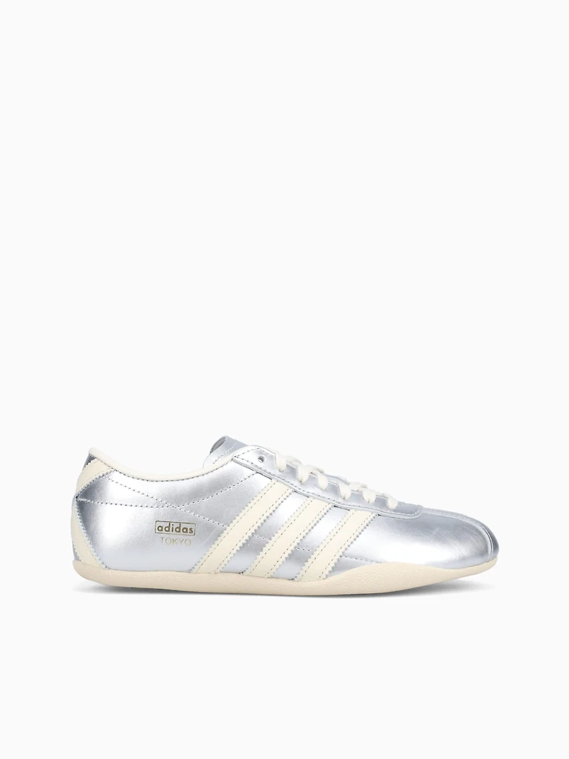 Tokyo W Silver Creamwhite leather
