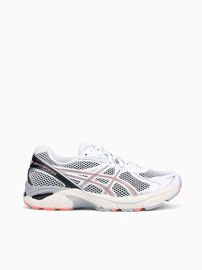 Gt2160 White Sun coral leather mesh