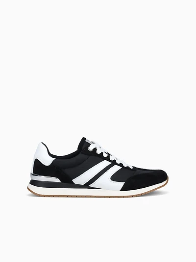 Lorena Black White leather