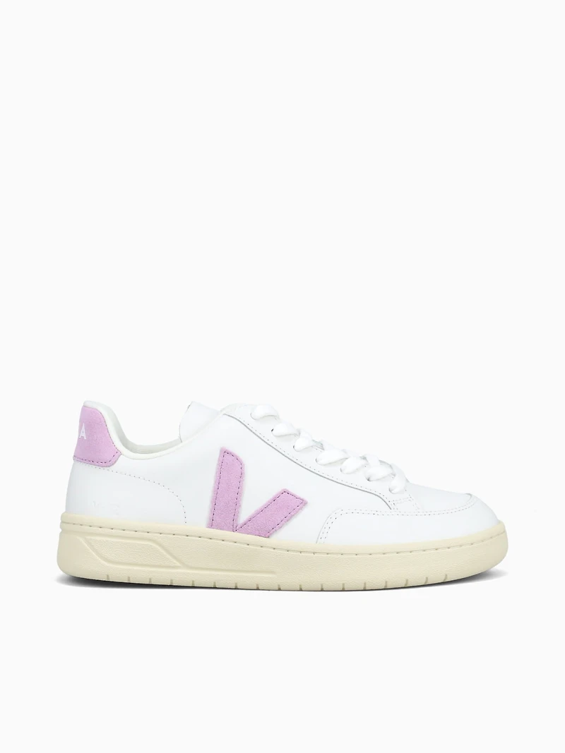 V12 Extra White Orchid leather