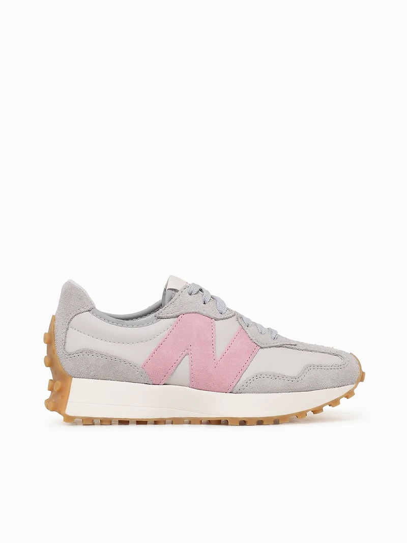 327 Raincloud Pink suede