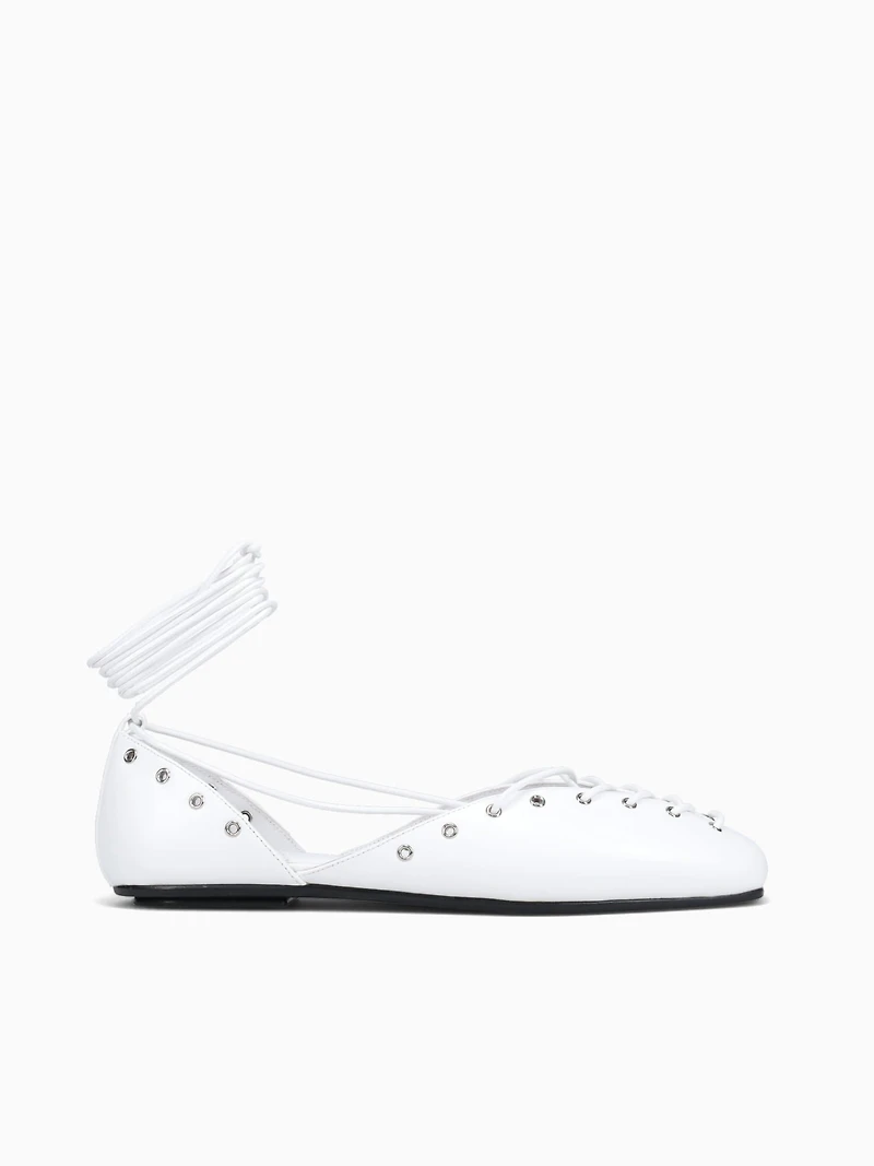 Martine White Cow Leather