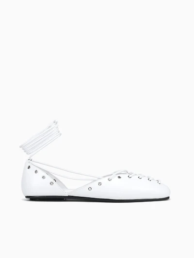 Martine White Cow Leather