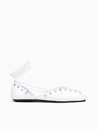 Martine White Cow Leather