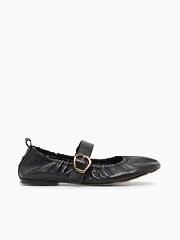 Caely Black Leather