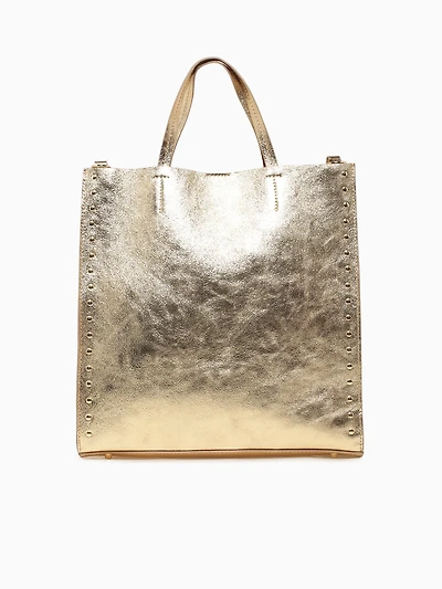 Basy Studs Tote Oro