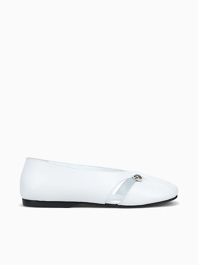 Ravena White Leather