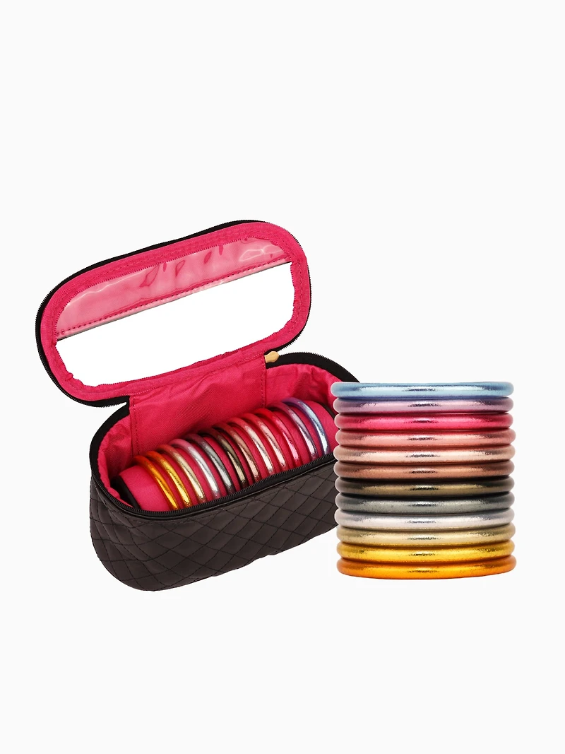 Anniversary Travel Case Bundle - Metallic