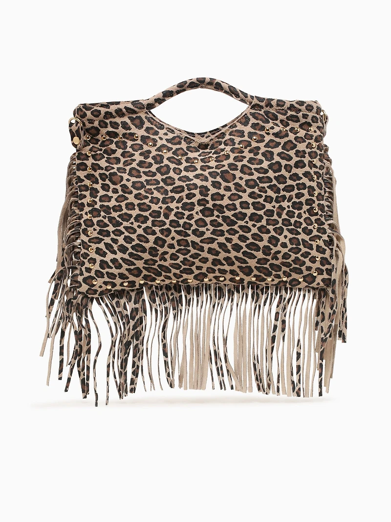 Selma Top Handle Cheetah Multi