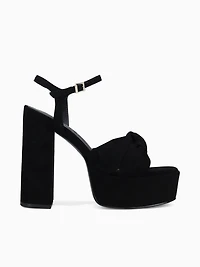 Marez Black Kid Suede