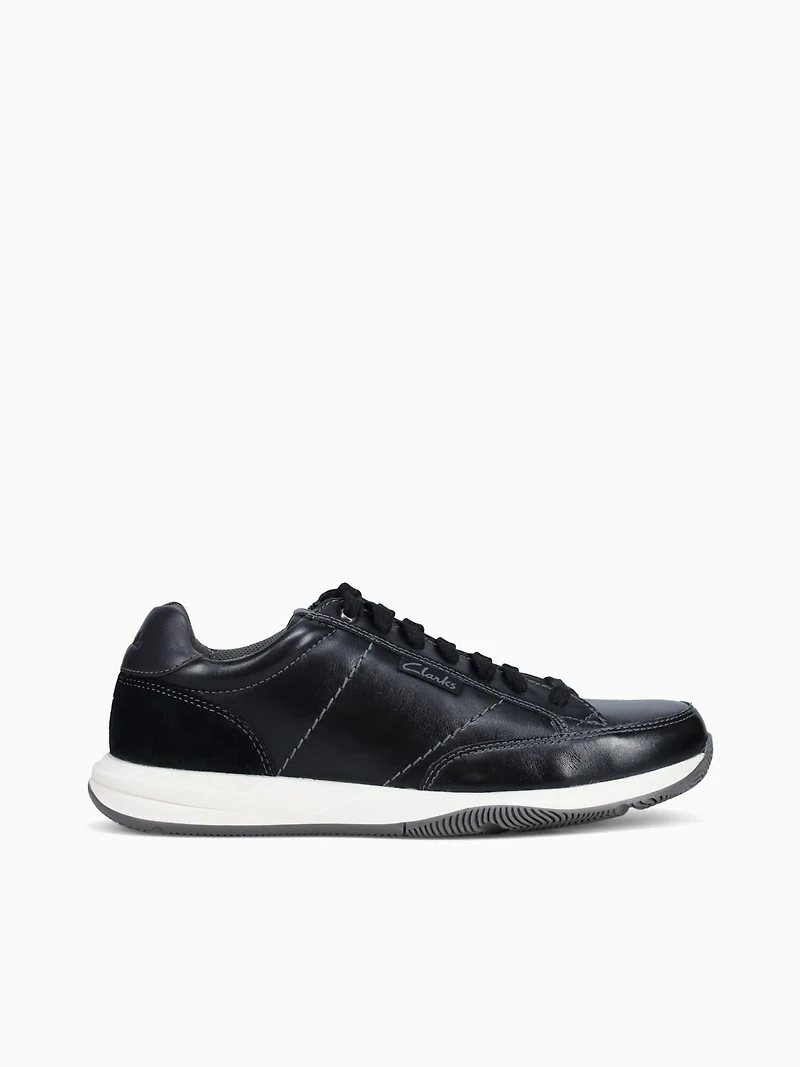 Townview Lace Black Leather