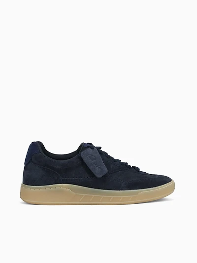 Rally Ace Navy Leather