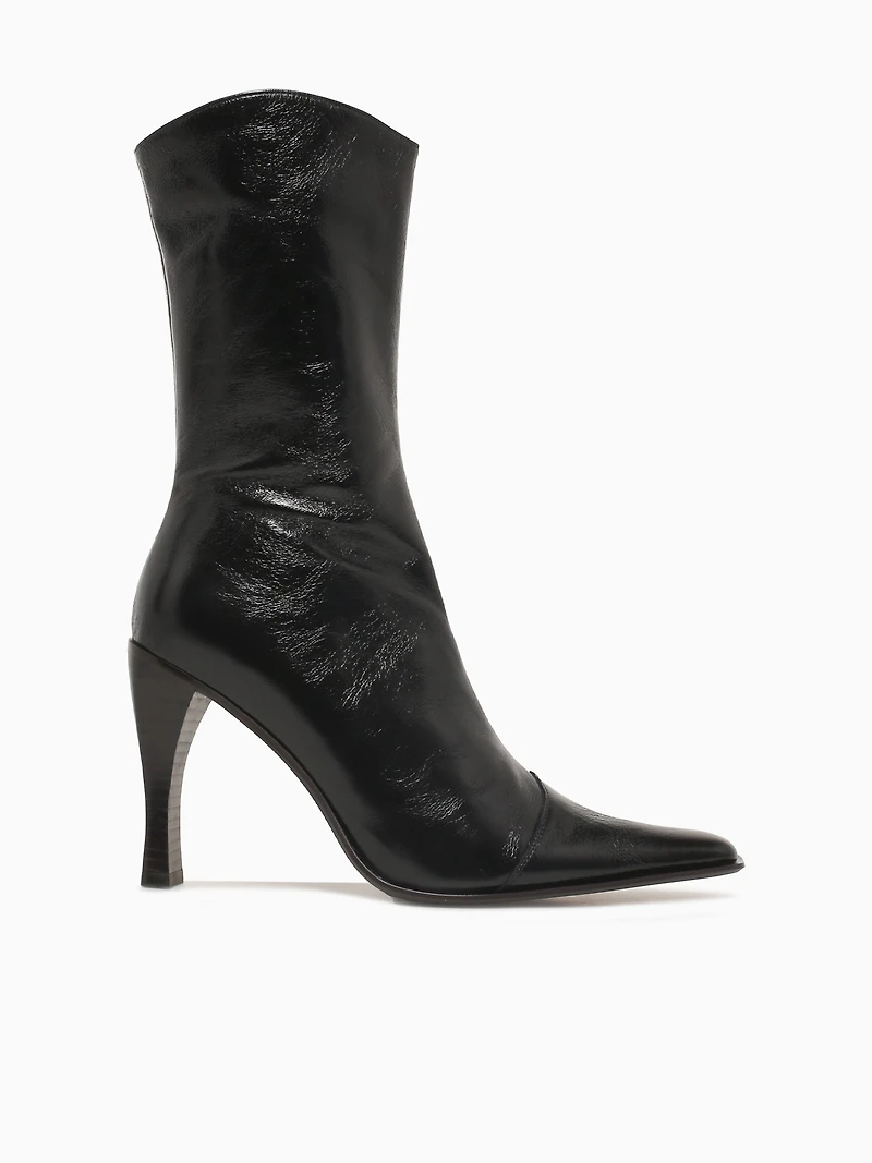 Bebold Black Cow Leather