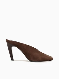 Hoofit Dark Brown Kid Suede Leather