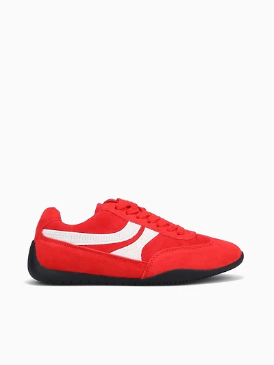 Helly Red Suede