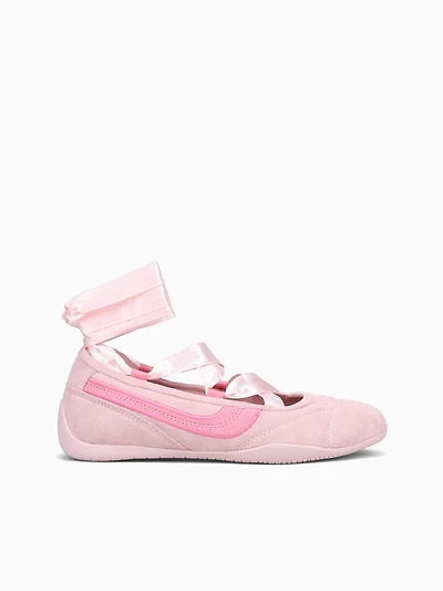Helena Pink Suede