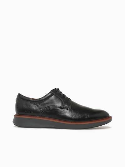 Xc Parker Plain Toe Black Leather 204383