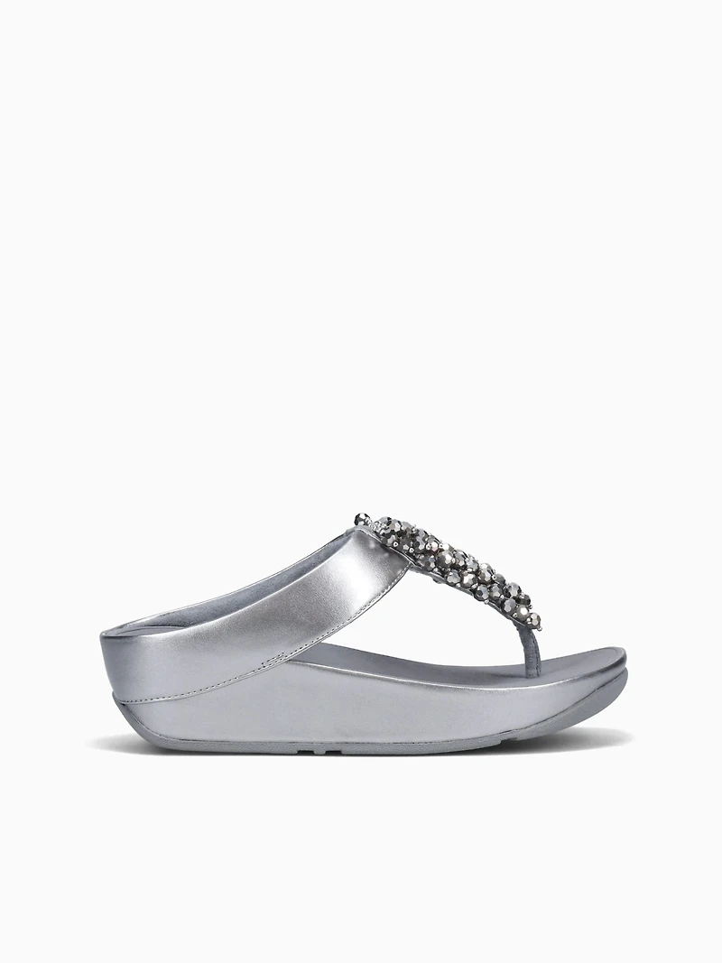 Rumba Iridescent Silver Metallic
