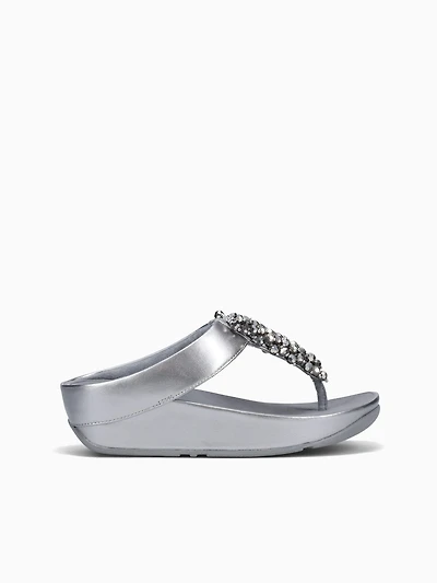 Rumba Iridescent Silver Metallic
