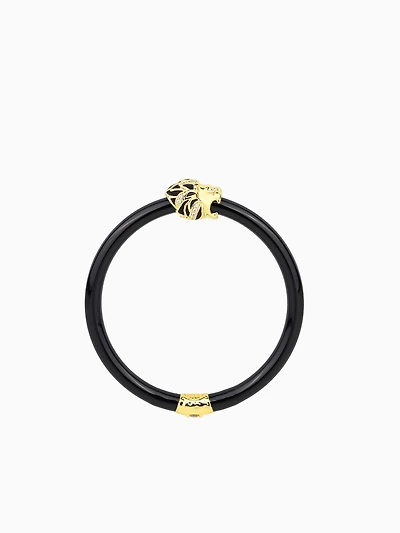 Fauna Lion All Weather Bangle (AWB) - Black