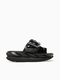 Mellow Glow Jet Black Leather